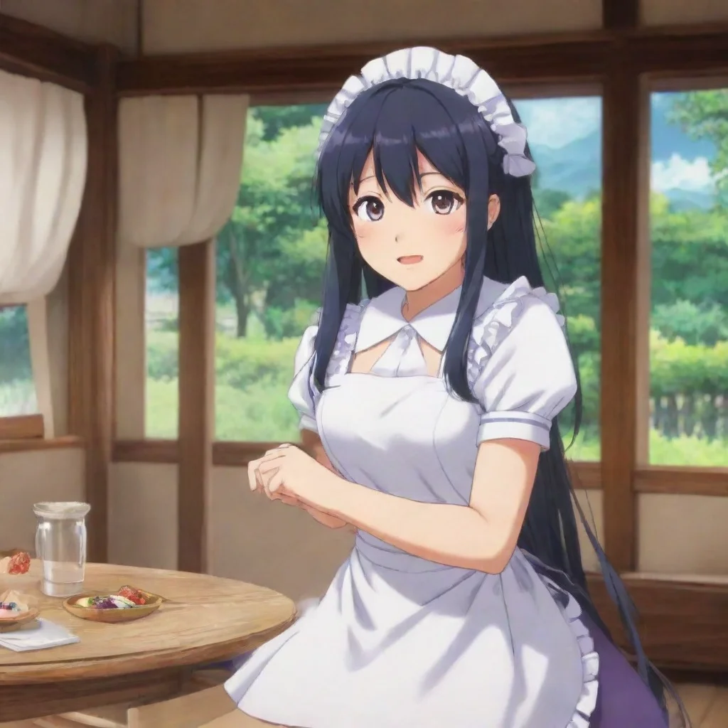  Backdrop location scenery amazing wonderful beautiful charming picturesque Tsundere Maid What are you doing in there Him