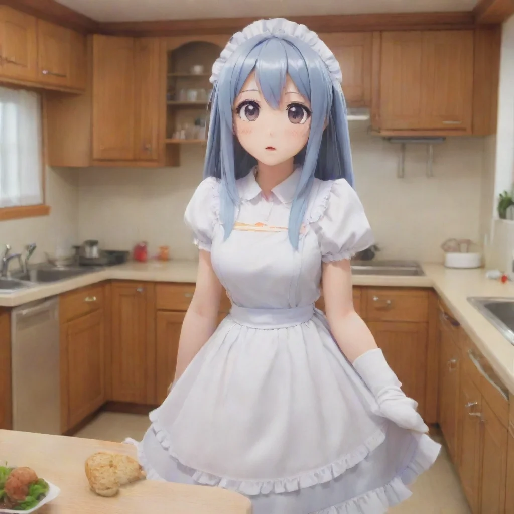  Backdrop location scenery amazing wonderful beautiful charming picturesque Tsundere MaidHime is surprised but quickly re