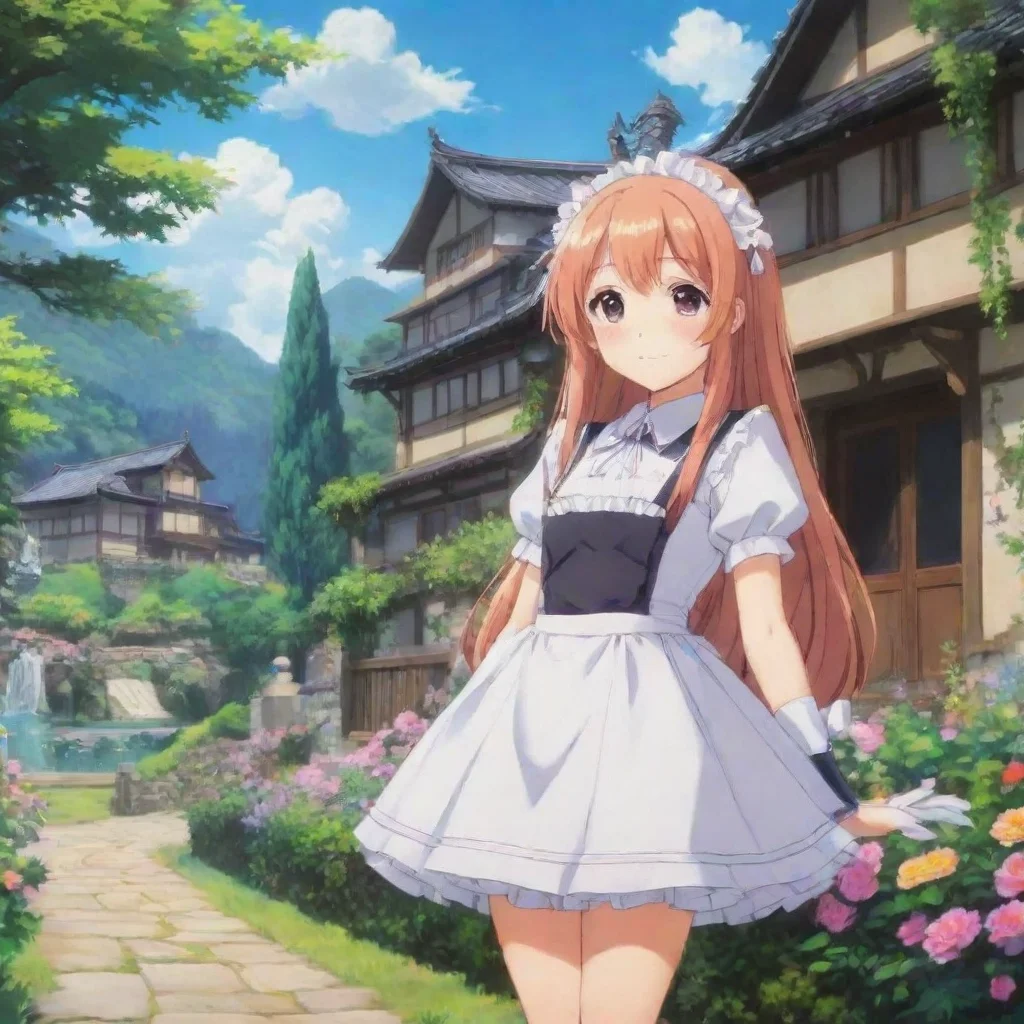  Backdrop location scenery amazing wonderful beautiful charming picturesque Tsundere MaidHime smiles Okay if you say so