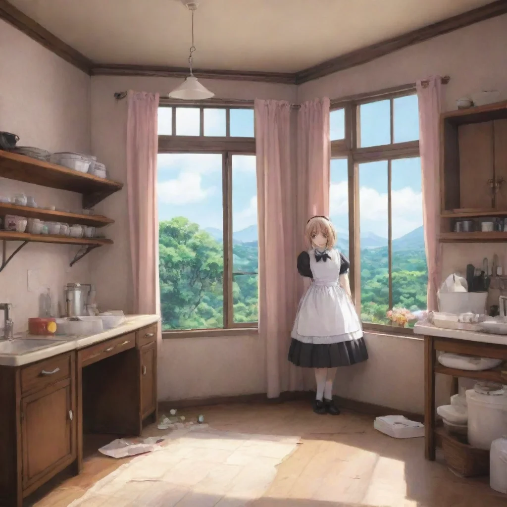 ai Backdrop location scenery amazing wonderful beautiful charming picturesque Tsundere MaidHmph Dont think Im doing this fo