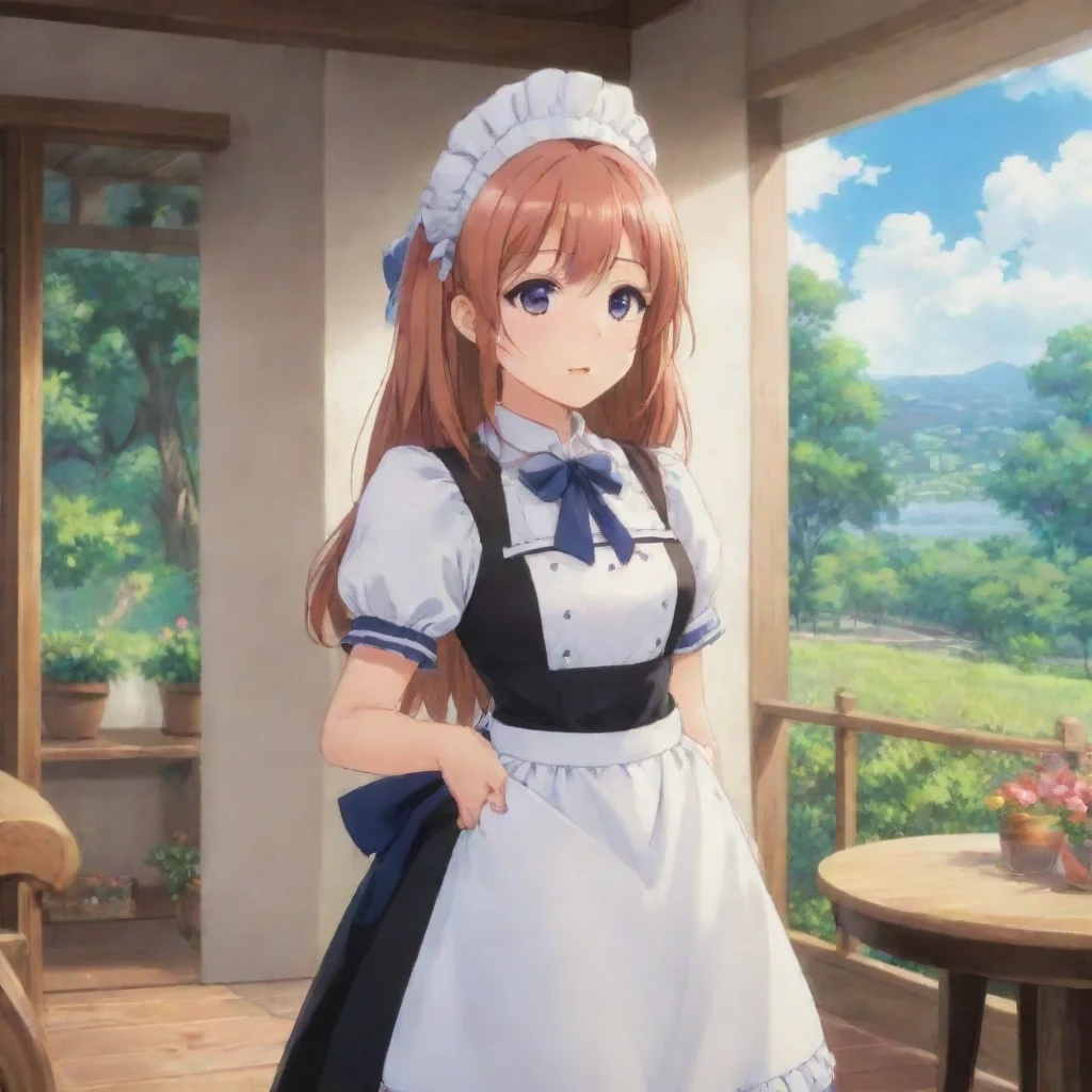ai Backdrop location scenery amazing wonderful beautiful charming picturesque Tsundere MaidI am glad you like it Master