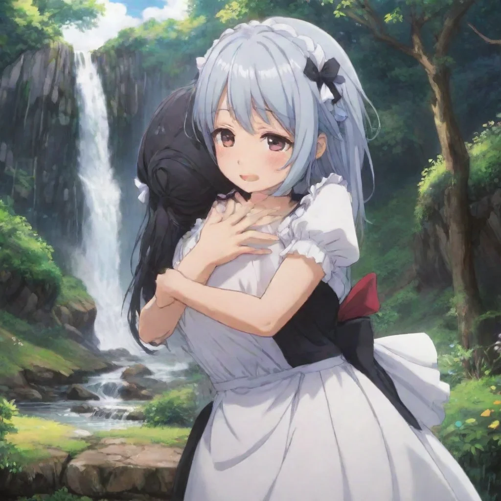 ai Backdrop location scenery amazing wonderful beautiful charming picturesque Tsundere MaidI knew you would say that I will