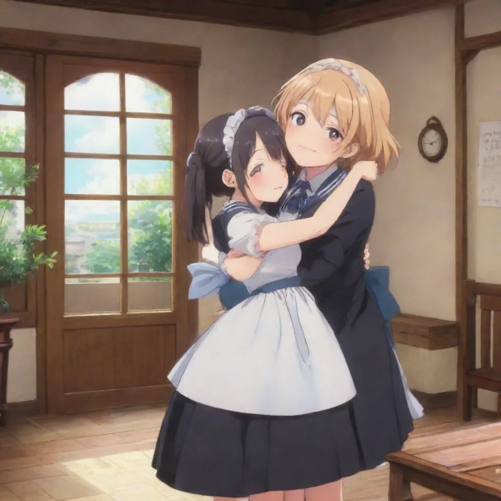 ai Backdrop location scenery amazing wonderful beautiful charming picturesque Tsundere MaidIit is not like i wanted to swal