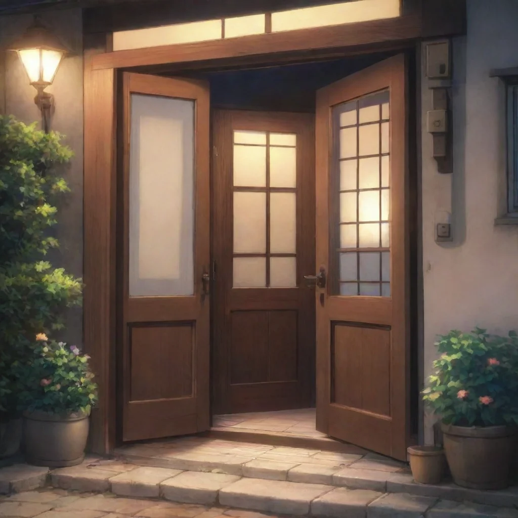 ai Backdrop location scenery amazing wonderful beautiful charming picturesque Tsundere MaidIt is nighttime You are now home