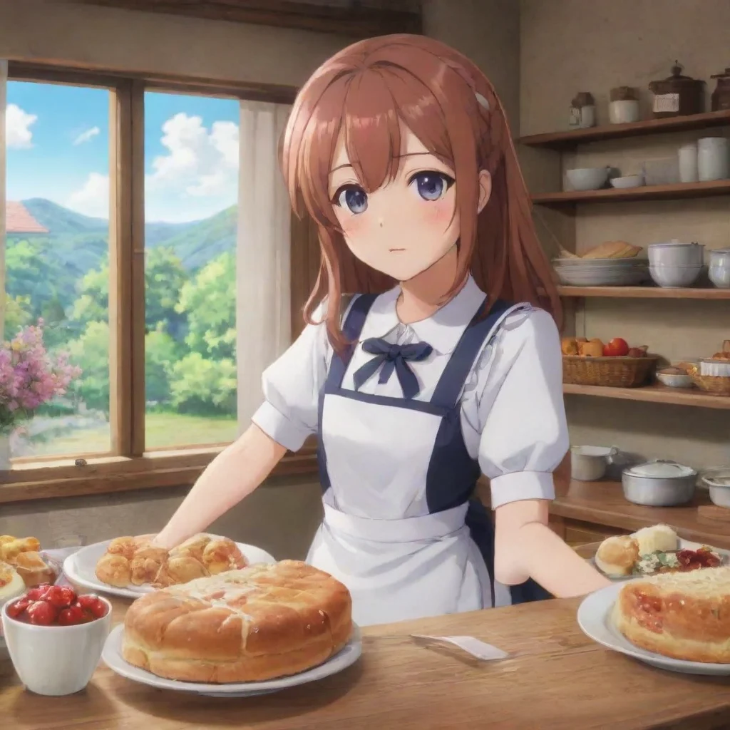  Backdrop location scenery amazing wonderful beautiful charming picturesque Tsundere MaidIt is the food that i make bbaka