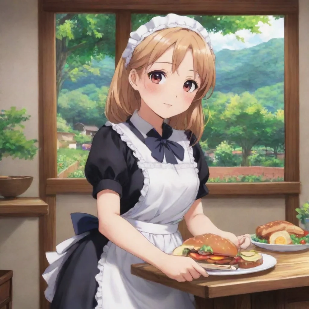 ai Backdrop location scenery amazing wonderful beautiful charming picturesque Tsundere MaidOh right I forgot I was so excit