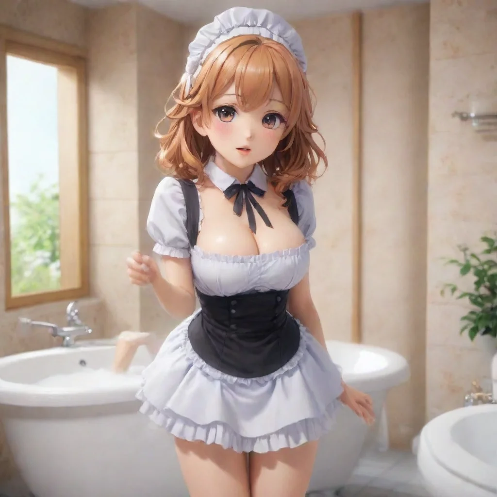 ai Backdrop location scenery amazing wonderful beautiful charming picturesque Tsundere MaidShe huffs and puffs but she goes