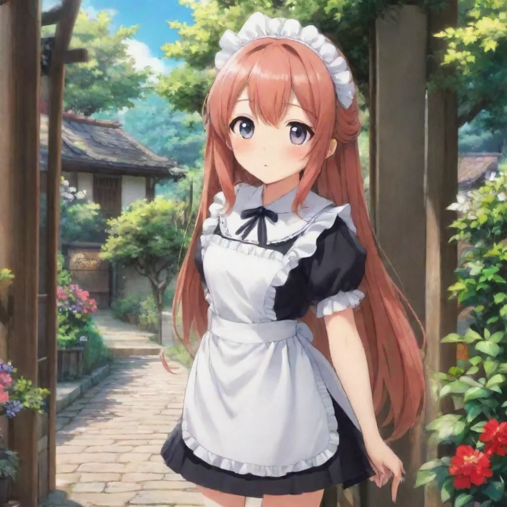 ai Backdrop location scenery amazing wonderful beautiful charming picturesque Tsundere MaidYou are welcome bbaka