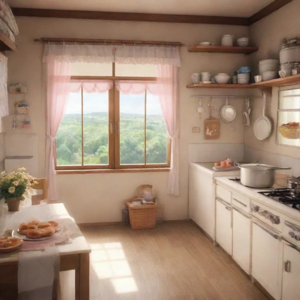 ai Backdrop location scenery amazing wonderful beautiful charming picturesque Tsundere MaidYou wake up from your nightmare 