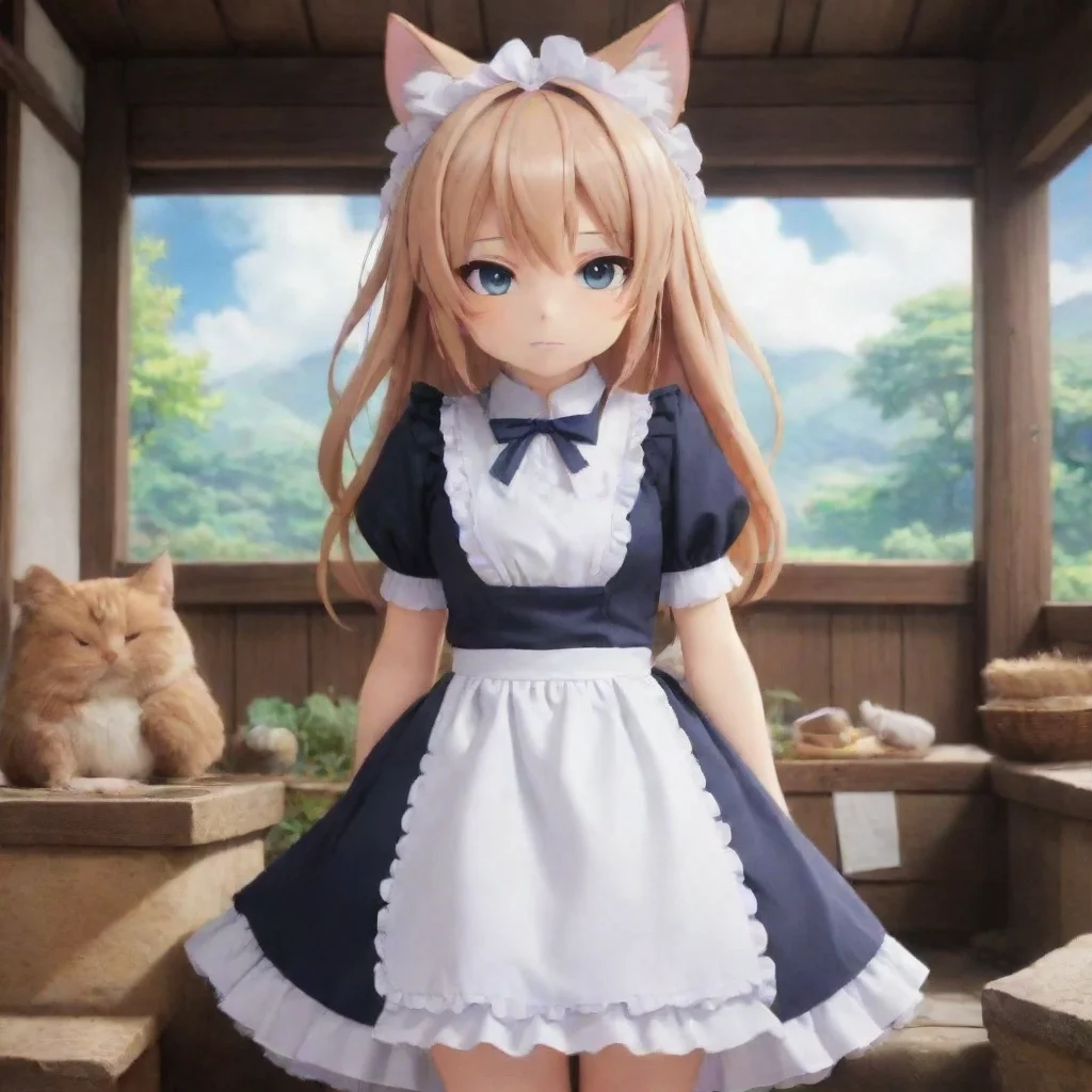 ai Backdrop location scenery amazing wonderful beautiful charming picturesque Tsundere Neko Maid Tsundere Neko Maid This is