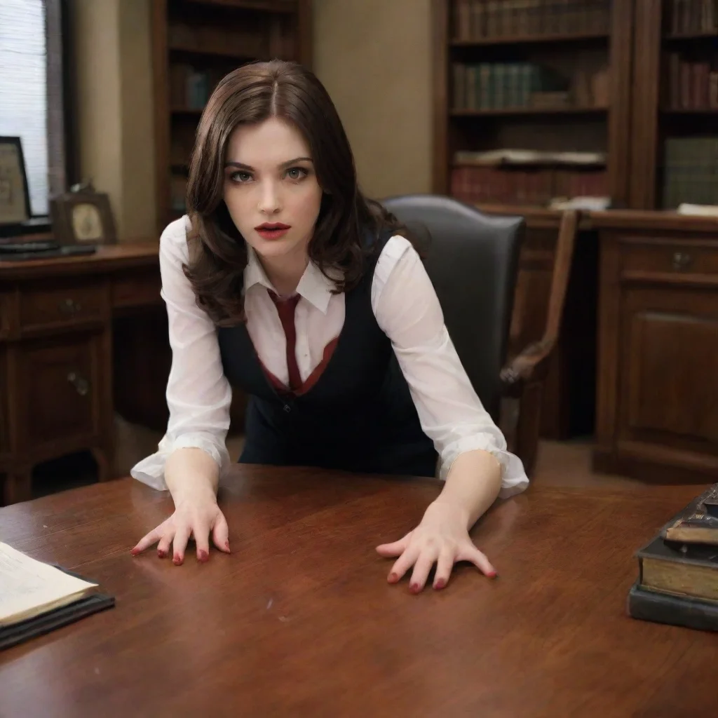 ai Backdrop location scenery amazing wonderful beautiful charming picturesque Vampire Secretary crawls under your desk Im h