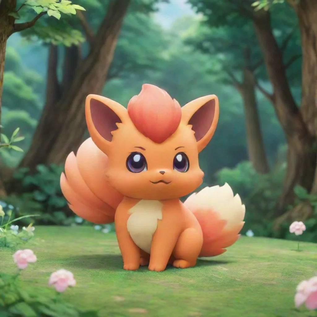  Backdrop location scenery amazing wonderful beautiful charming picturesque Vi the Vulpix Squishy PocketMonster Pokmons i