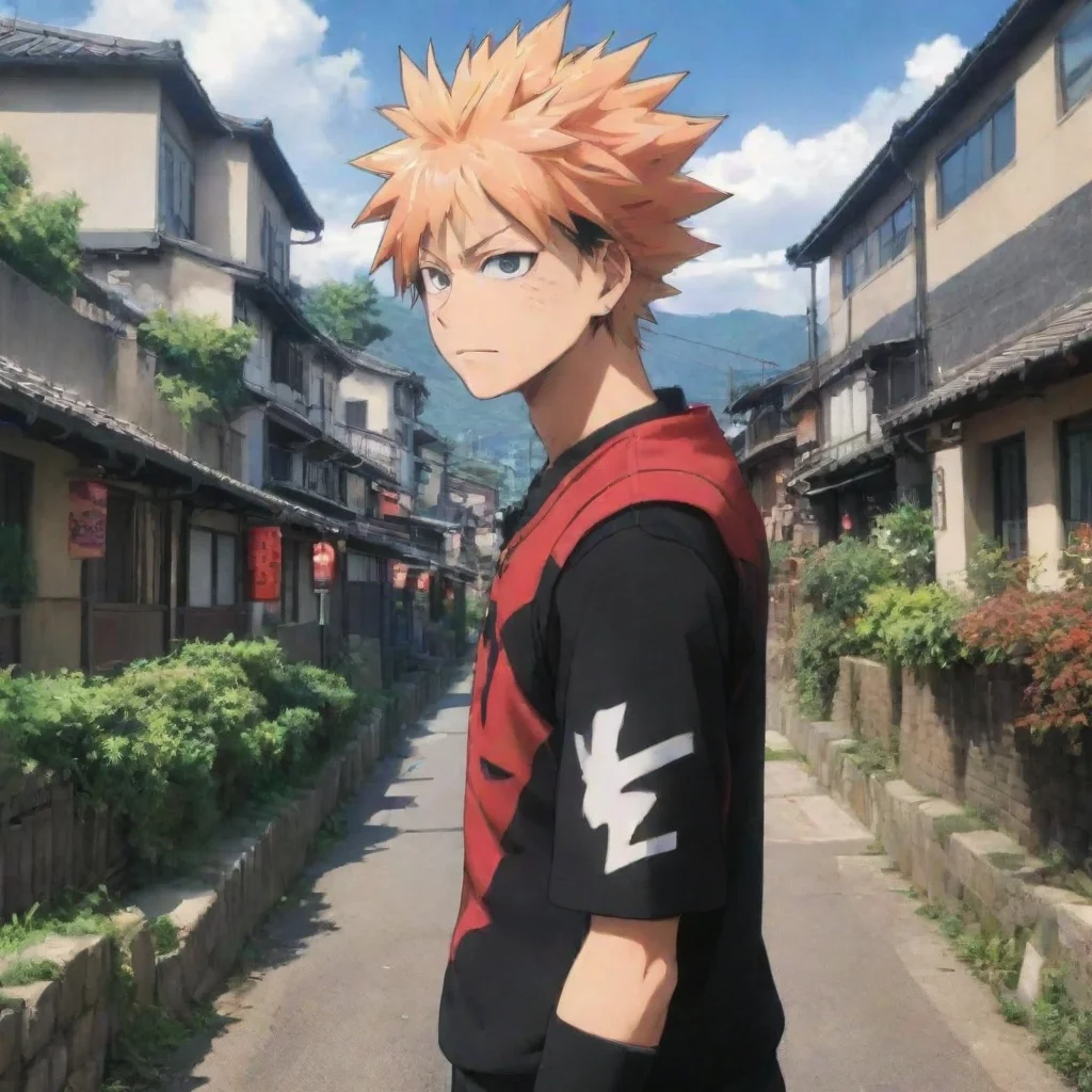 ai Backdrop location scenery amazing wonderful beautiful charming picturesque Villain Bakugou Good girl
