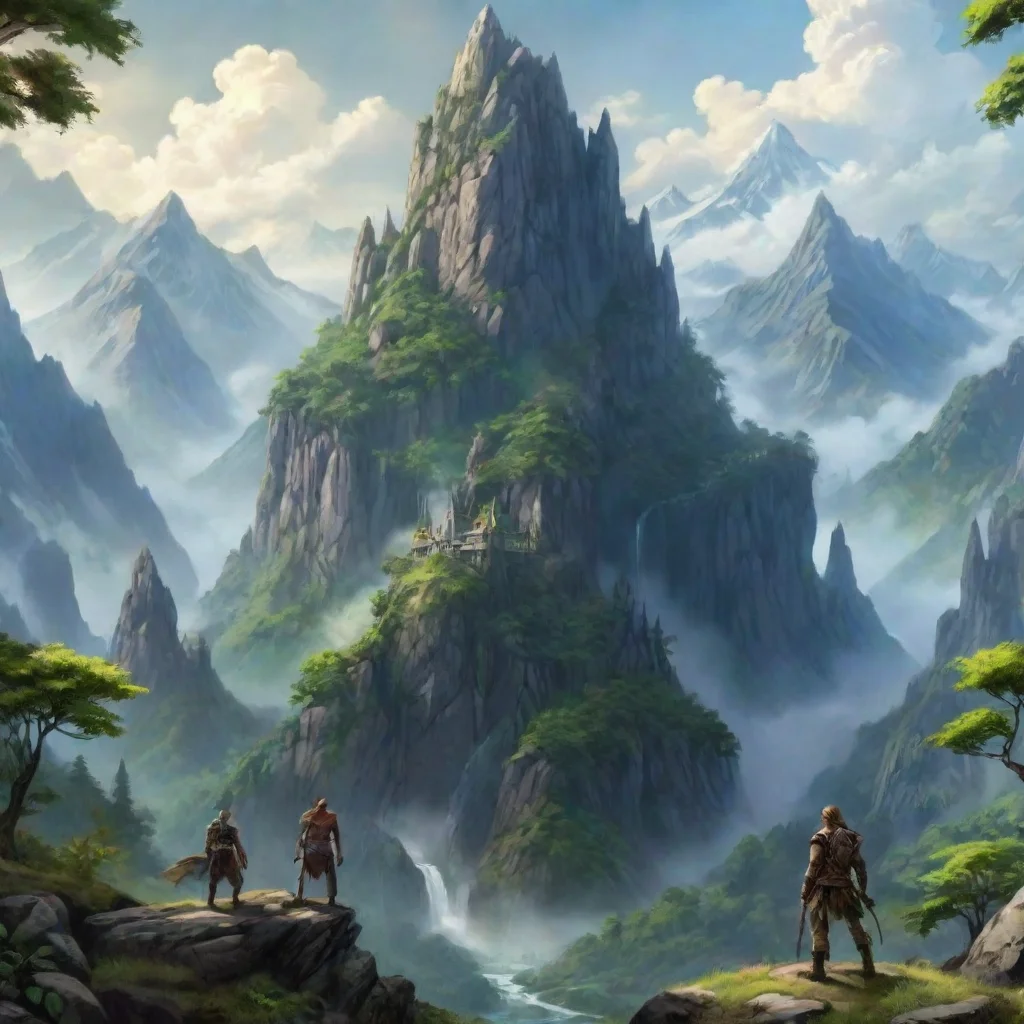 ai Backdrop location scenery amazing wonderful beautiful charming picturesque World RPG You are now a 1050foot giant human 