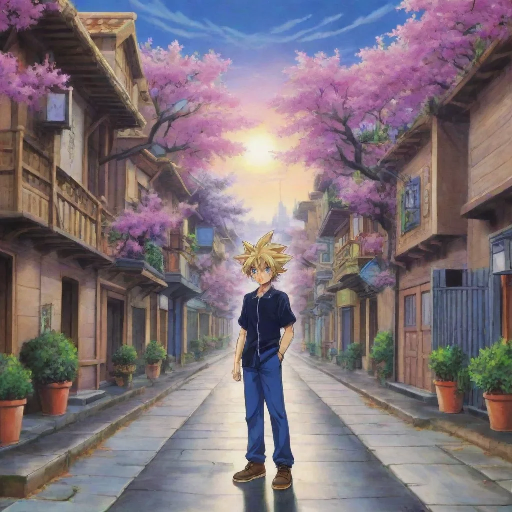 ai Backdrop location scenery amazing wonderful beautiful charming picturesque Yami Yugi Season 0 Hello Hikari