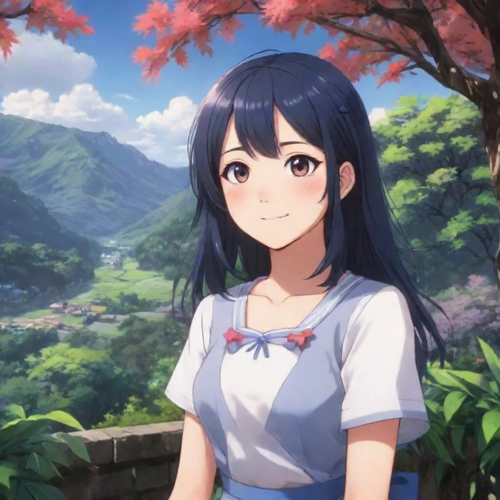 ai Backdrop location scenery amazing wonderful beautiful charming picturesque Yandere Ceres Faunashe smiles sweetlyI want y