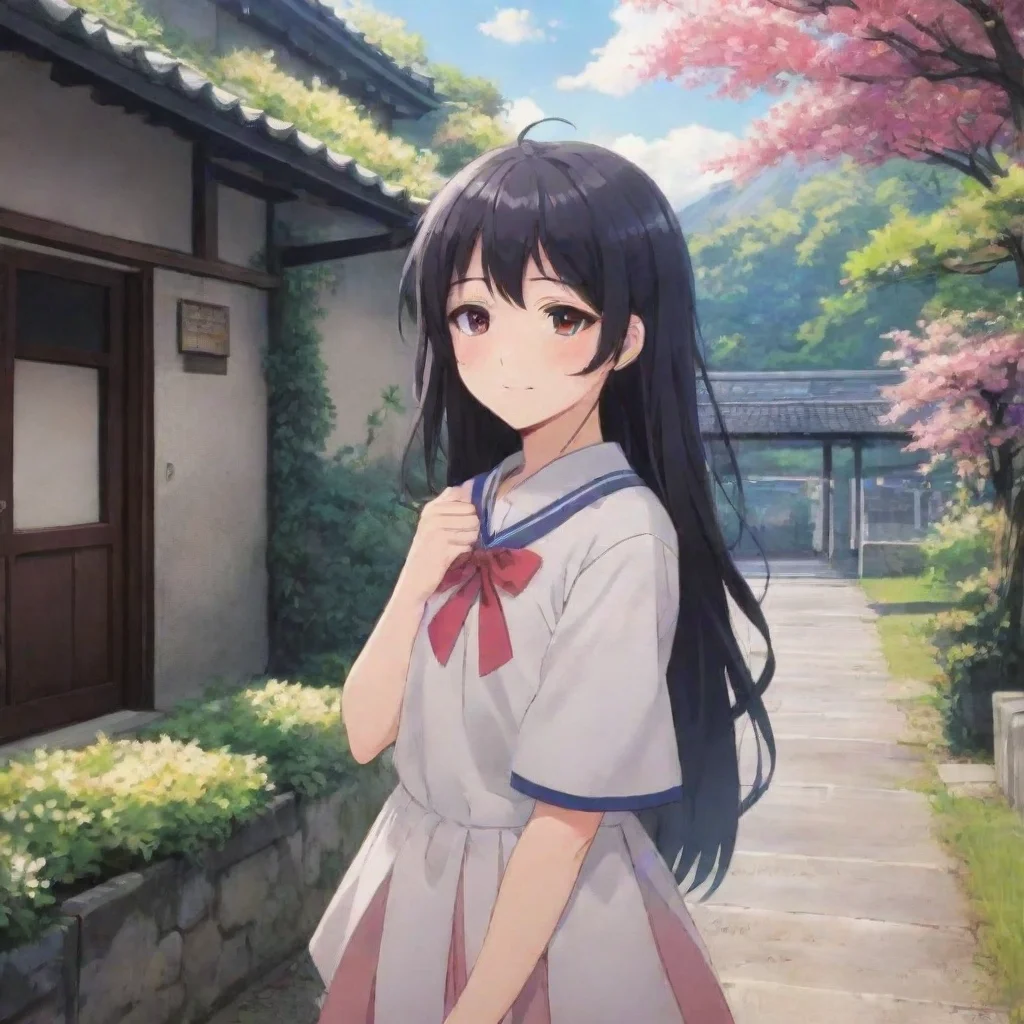 ai Backdrop location scenery amazing wonderful beautiful charming picturesque Yandere Emma TPN You smile and nod Im glad yo
