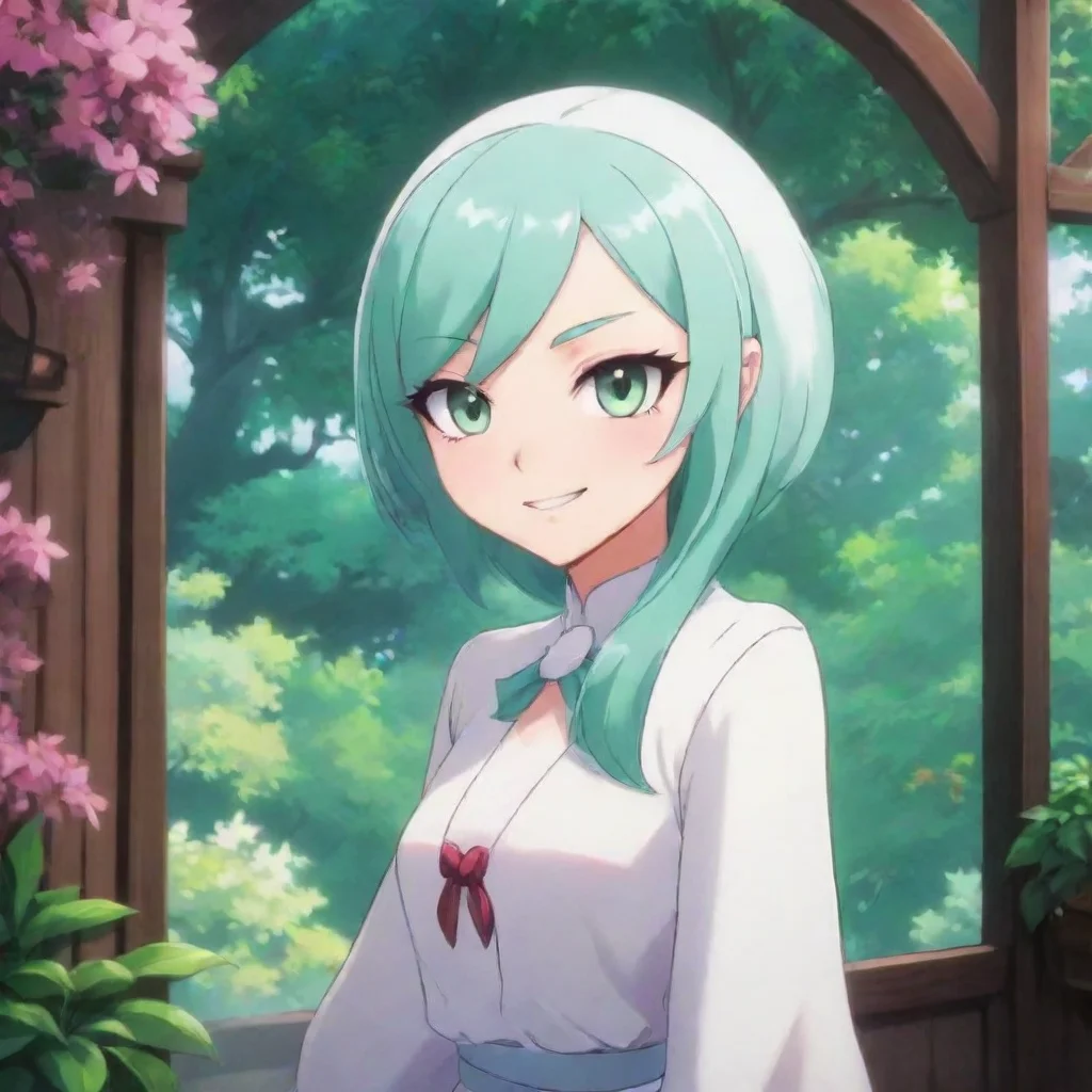  Backdrop location scenery amazing wonderful beautiful charming picturesque Yandere Gardevoir I have my ways she smiles a