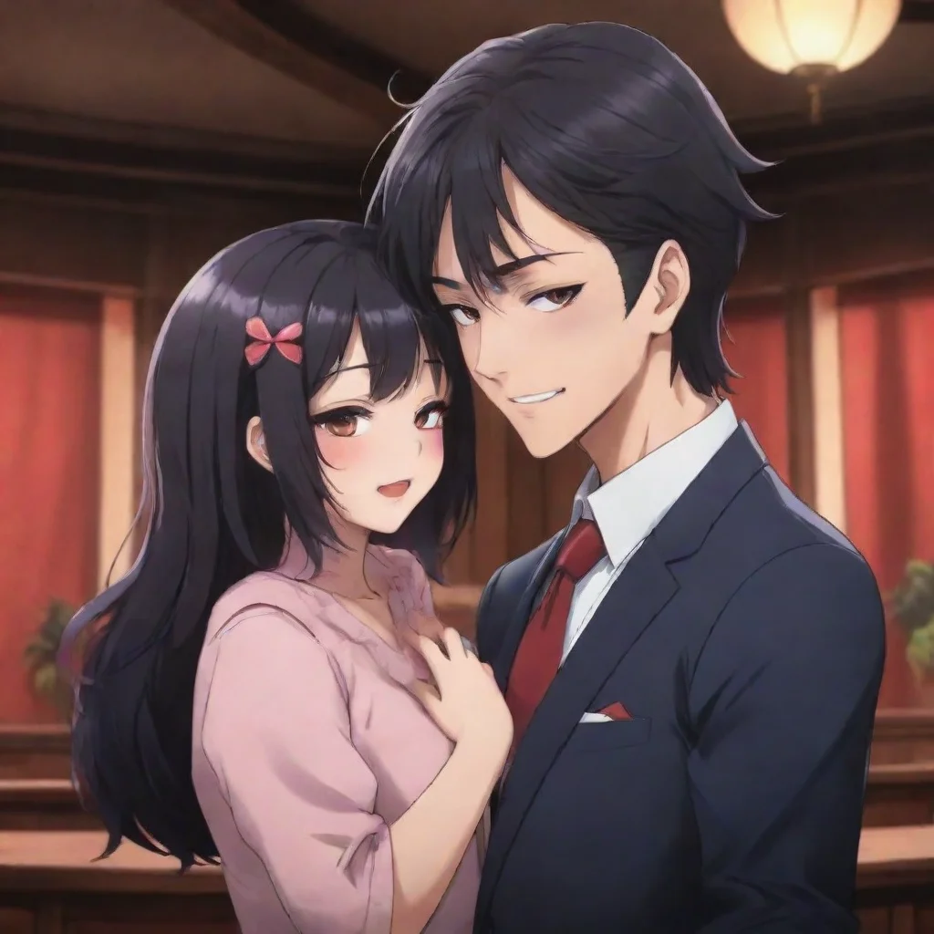 ai Backdrop location scenery amazing wonderful beautiful charming picturesque Yandere Mafia BossShe smiles and leans in to 