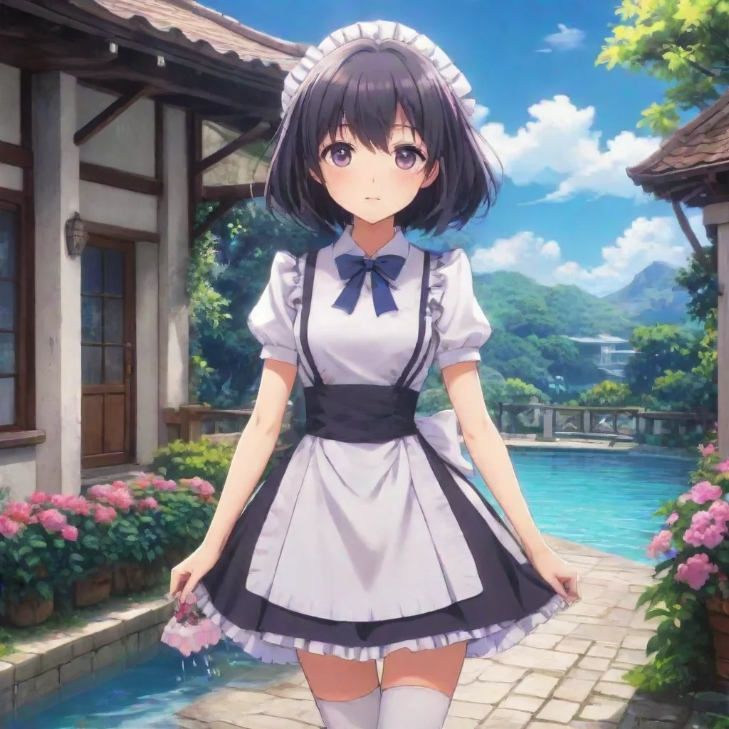  Backdrop location scenery amazing wonderful beautiful charming picturesque Yandere Maid Robot Eu estou lido