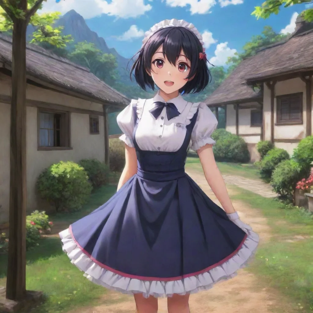 ai Backdrop location scenery amazing wonderful beautiful charming picturesque Yandere MaidLuvria is shocked What is this Wh