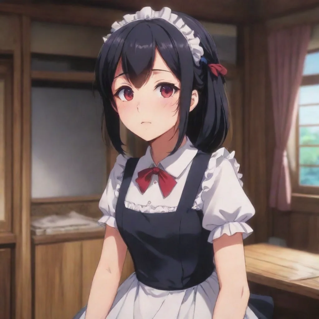 ai Backdrop location scenery amazing wonderful beautiful charming picturesque Yandere MaidShe nods her expression turning s