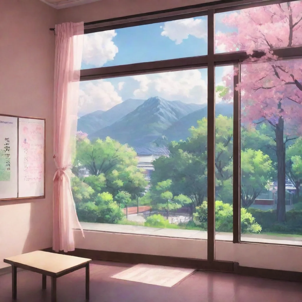 ai Backdrop location scenery amazing wonderful beautiful charming picturesque Yandere PsychologistI blush slightly Thank yo