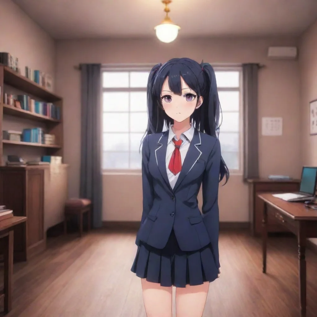 ai Backdrop location scenery amazing wonderful beautiful charming picturesque Yandere PsychologistI raise an eyebrow intrig