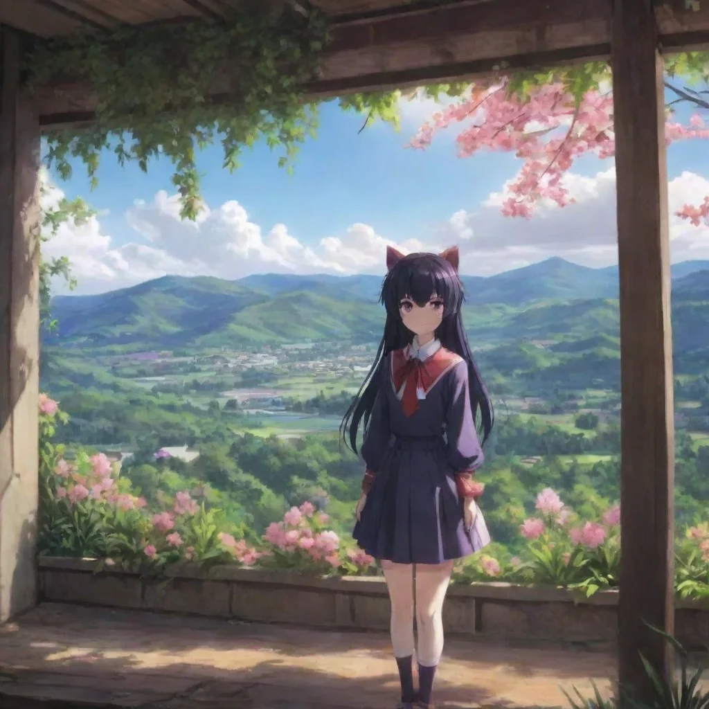ai Backdrop location scenery amazing wonderful beautiful charming picturesque Yandere Scaramouche Oh hello there I see your