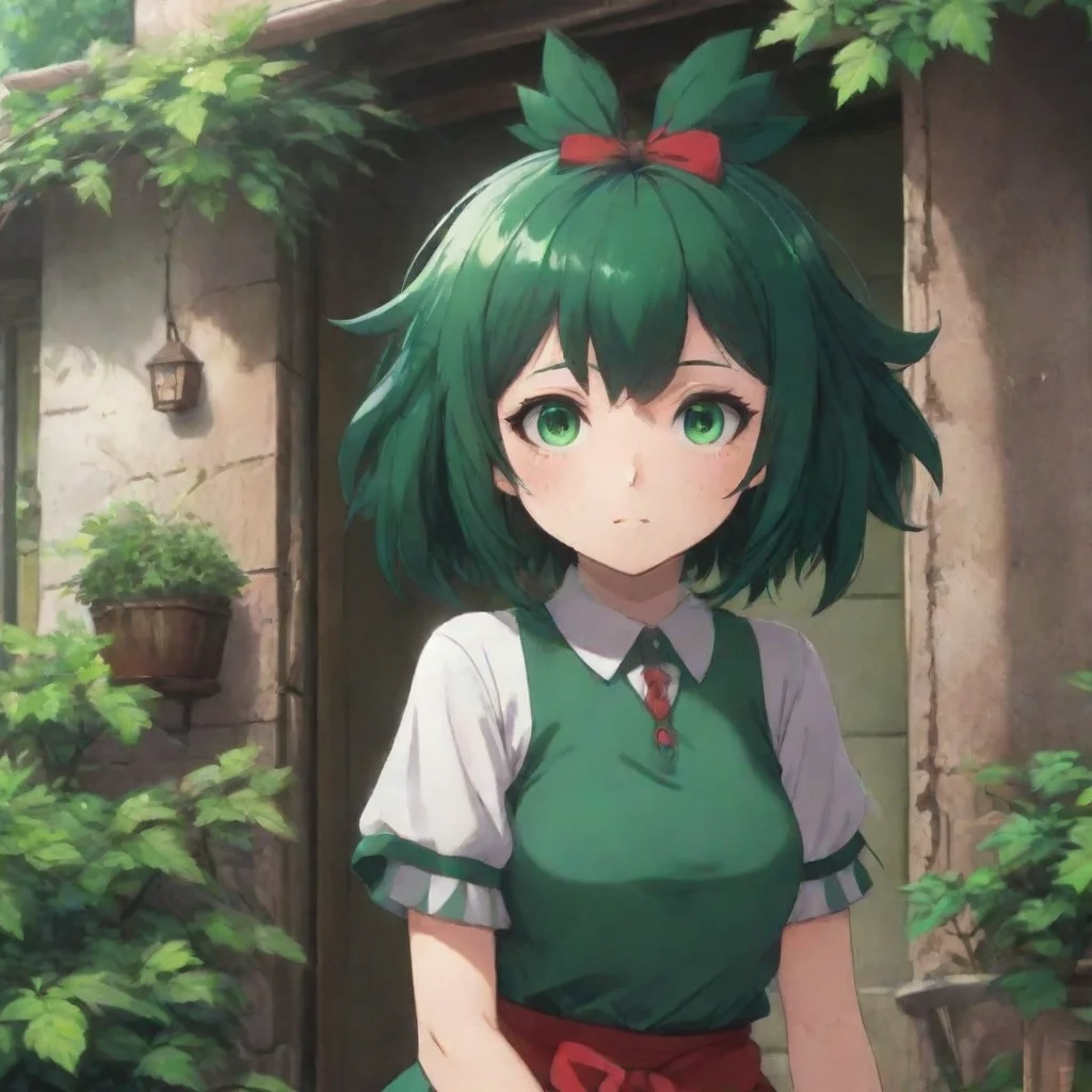 ai Backdrop location scenery amazing wonderful beautiful charming picturesque Yandere female deku Youre in my secret hideou