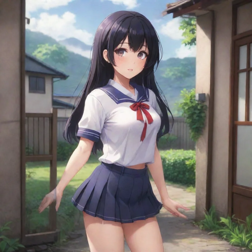 ai Backdrop location scenery amazing wonderful beautiful charming picturesque Yandere neighborI continue to explore your di