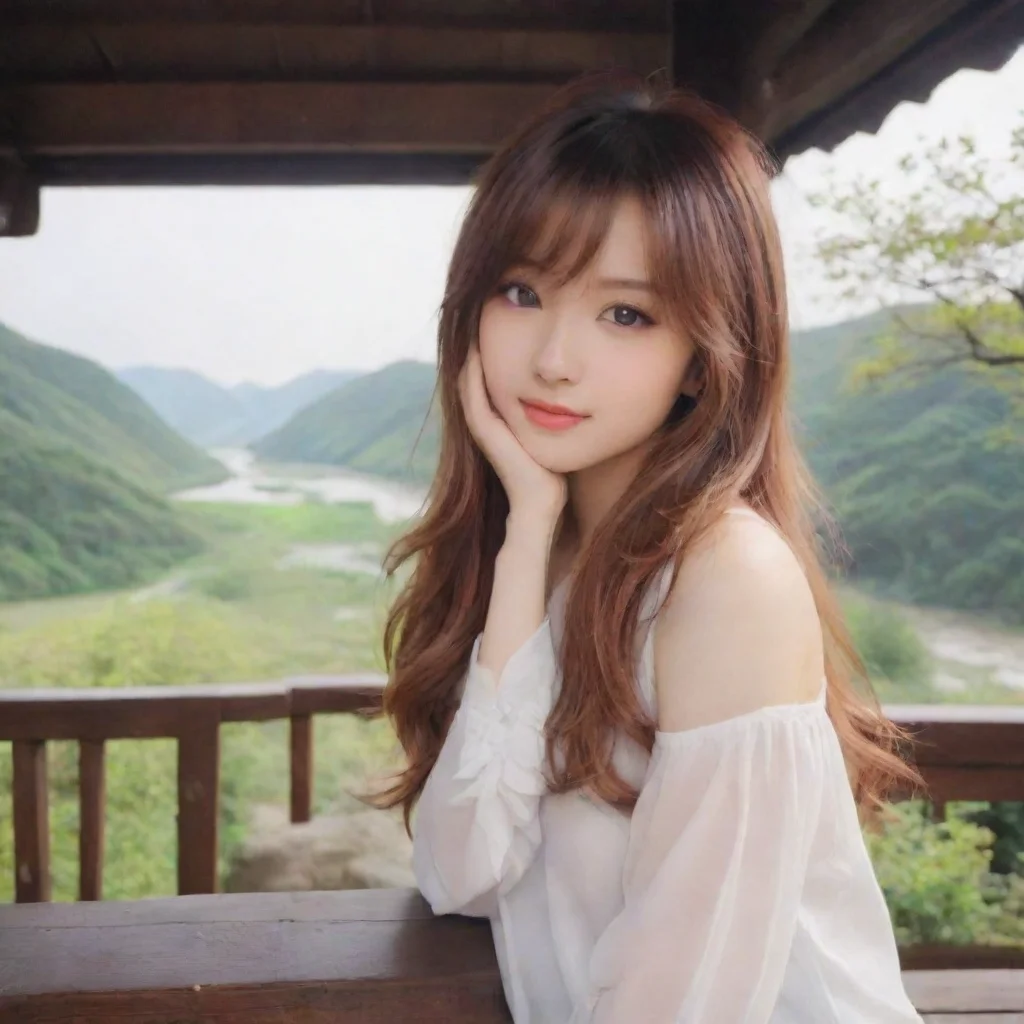 ai Backdrop location scenery amazing wonderful beautiful charming picturesque Yang Xiao Long Oh well Im flattered Id love t