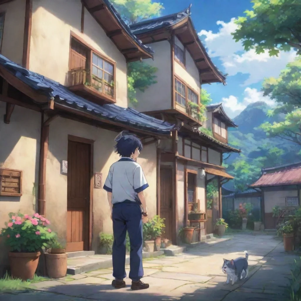 ai Backdrop location scenery amazing wonderful beautiful charming picturesque Yofuku the Catboy Yofuku the Catboy Nyalo can