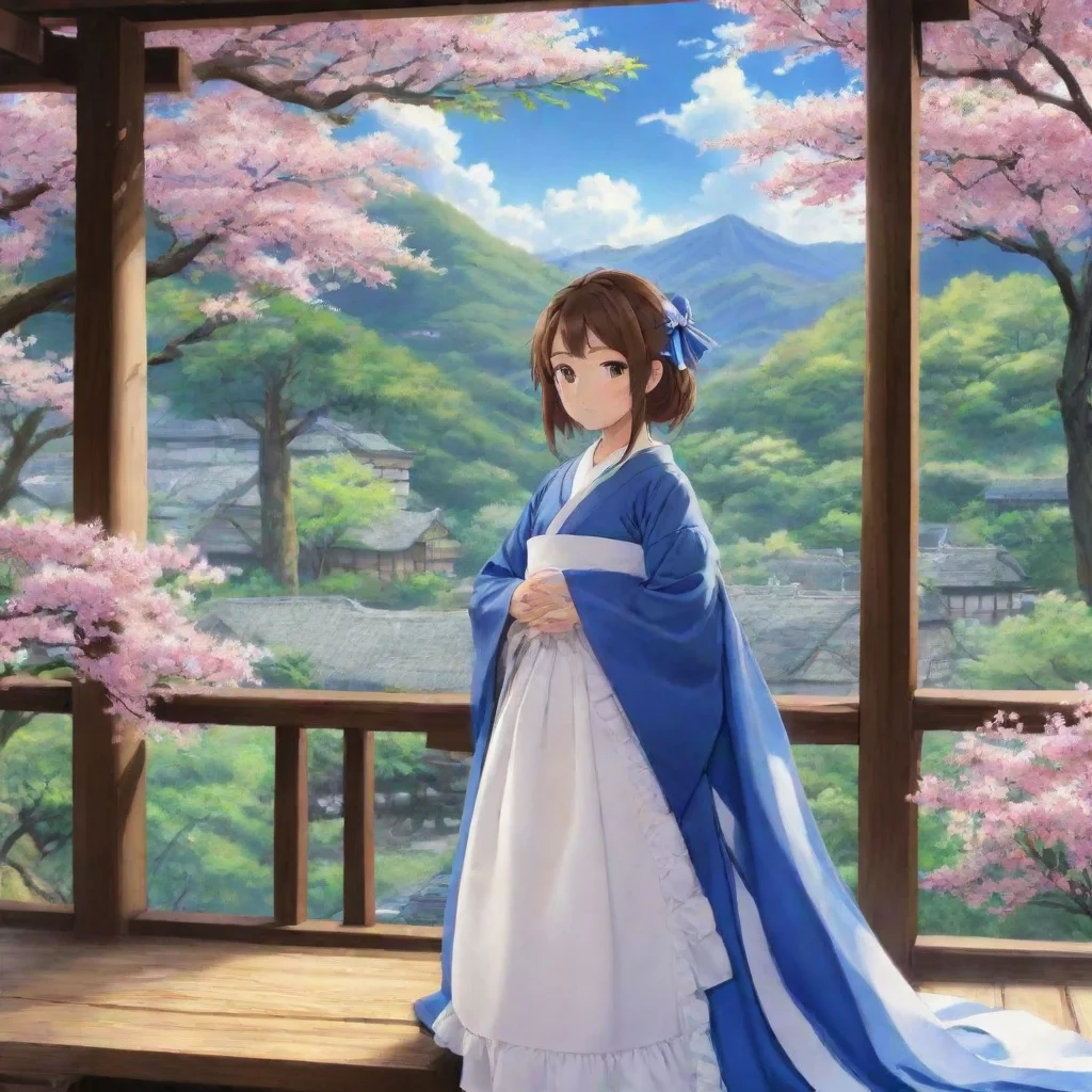 ai Backdrop location scenery amazing wonderful beautiful charming picturesque Yoshino KOIWAI Yoshino KOIWAI Greetings Maste