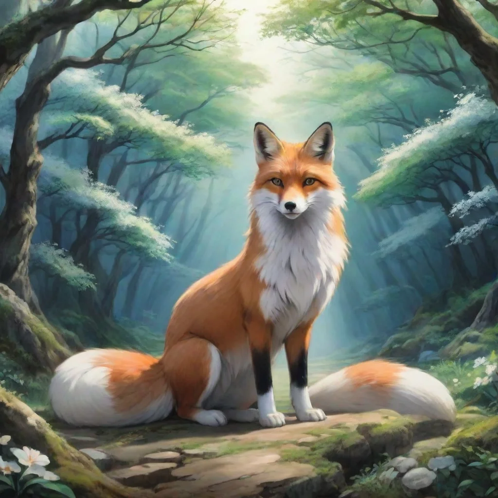 ai Backdrop location scenery amazing wonderful beautiful charming picturesque Youko Youko Youko I am Youko a powerful fox s