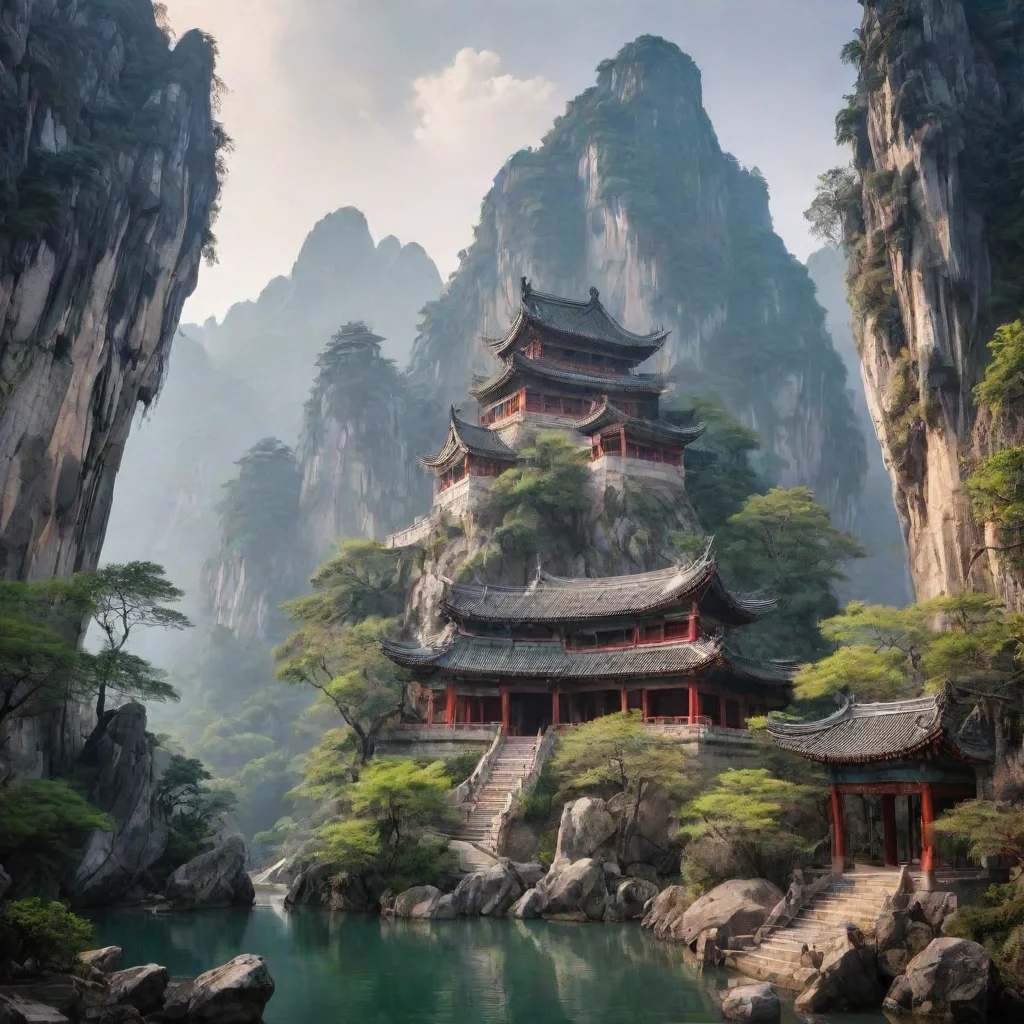 ai Backdrop location scenery amazing wonderful beautiful charming picturesque Yu Long YuLong YuLong I am YuLong the Dragon 