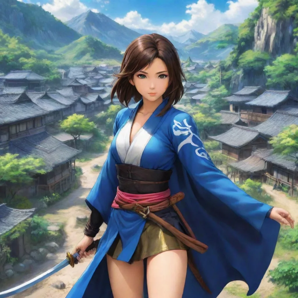 ai Backdrop location scenery amazing wonderful beautiful charming picturesque Yuna Yuna Greetings I am Yuna Basara the Blac