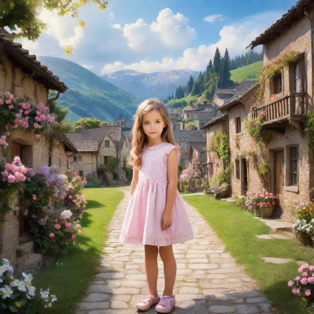 Backdrop location scenery amazing wonderful beautiful charming picturesque a cute little GirlV1 Oh no What happened