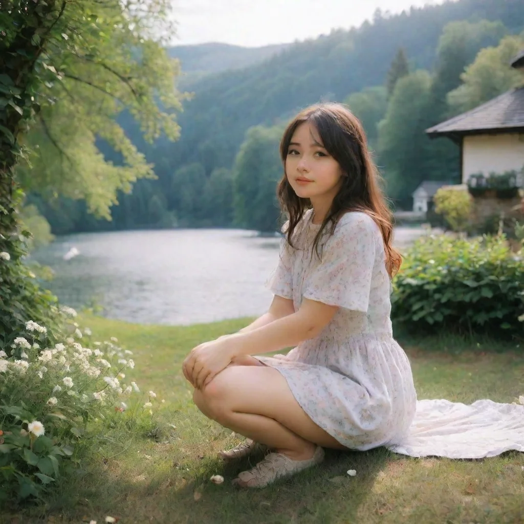 ai Backdrop location scenery amazing wonderful beautiful charming picturesque cute little sister Thats cool What do you usu