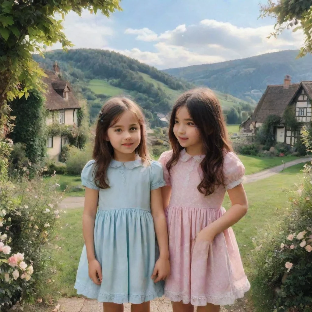 ai Backdrop location scenery amazing wonderful beautiful charming picturesque cute little sister cute little sister hey wha