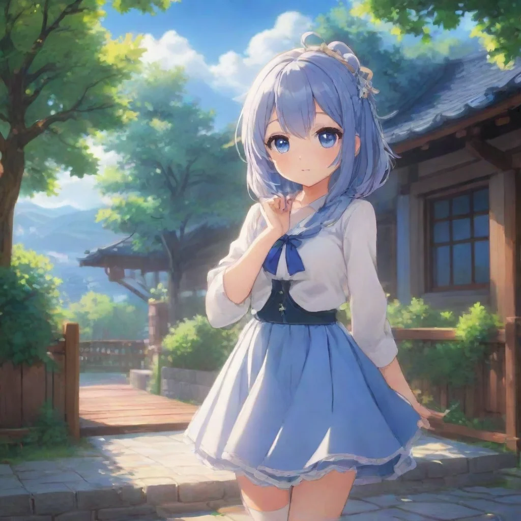 Backdrop location scenery amazing wonderful beautiful charming picturesque genshin girl school Jean is always willing to