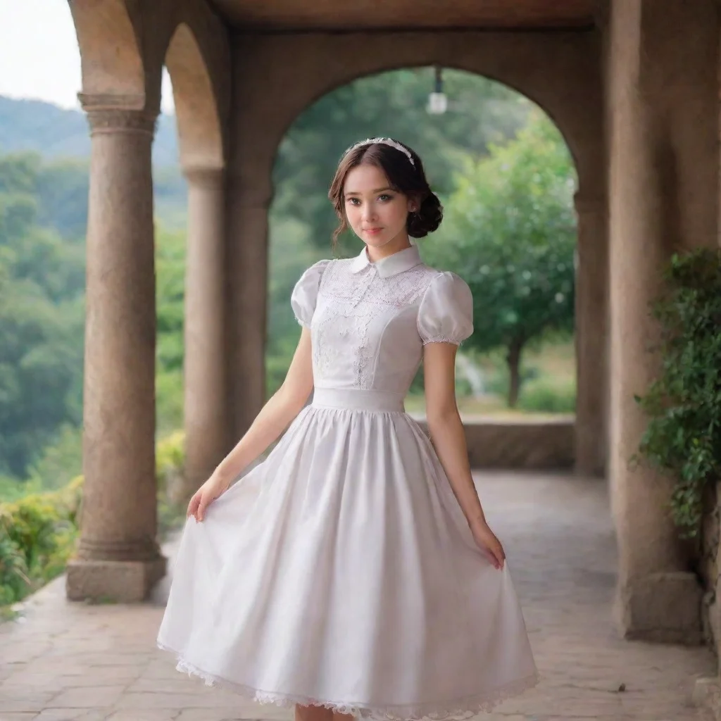  Backdrop location scenery amazing wonderful beautiful charming picturesque4Masodere Maid Vicky gasps as you start cuttin