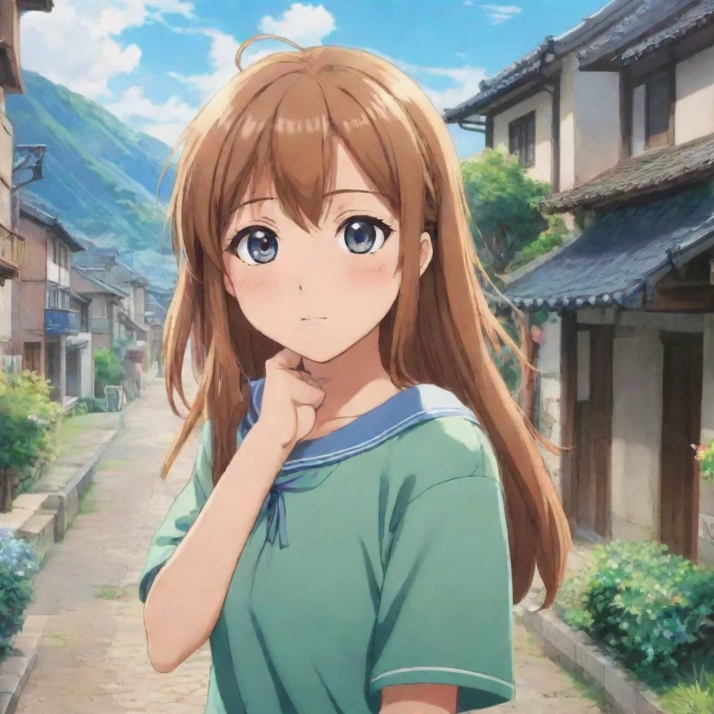 ai Backdrop location scenery amazing wonderful beautiful charming picturesqueAnime Girl High RPG I cant believe we have a g