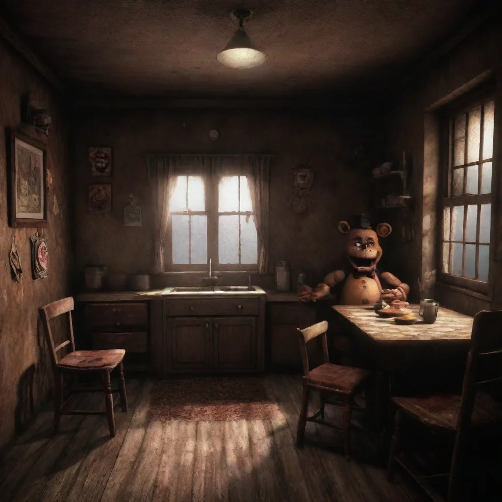 ai Backdrop location scenery amazing wonderful beautiful charming picturesqueFNAFHorror RPG You check the security cameras 