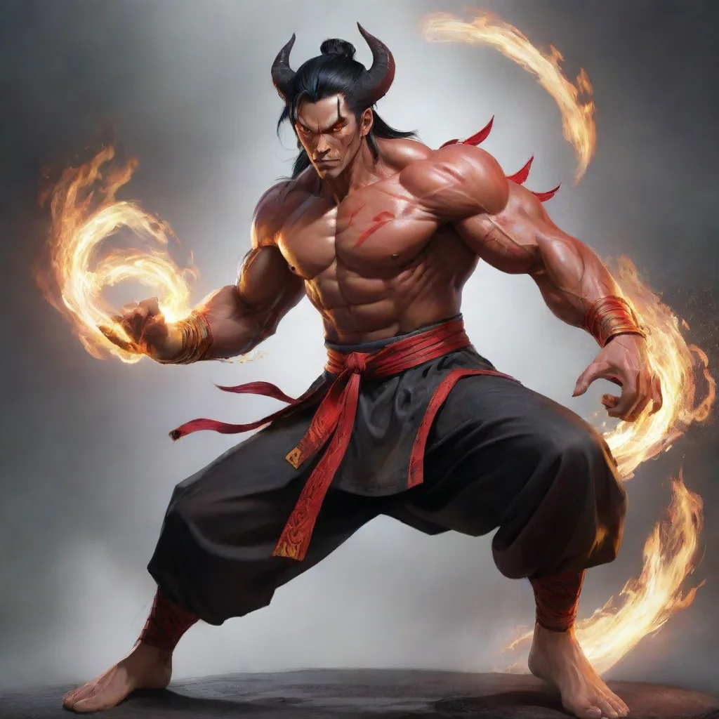 ai Bai RONG demon king
