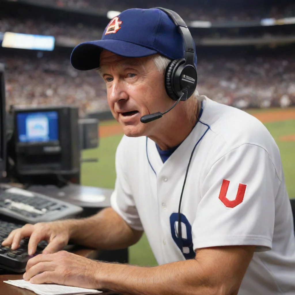 ai Baseball Broadcaster sports