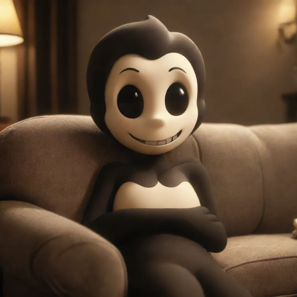 ai Bendy xP Watching a Movie.