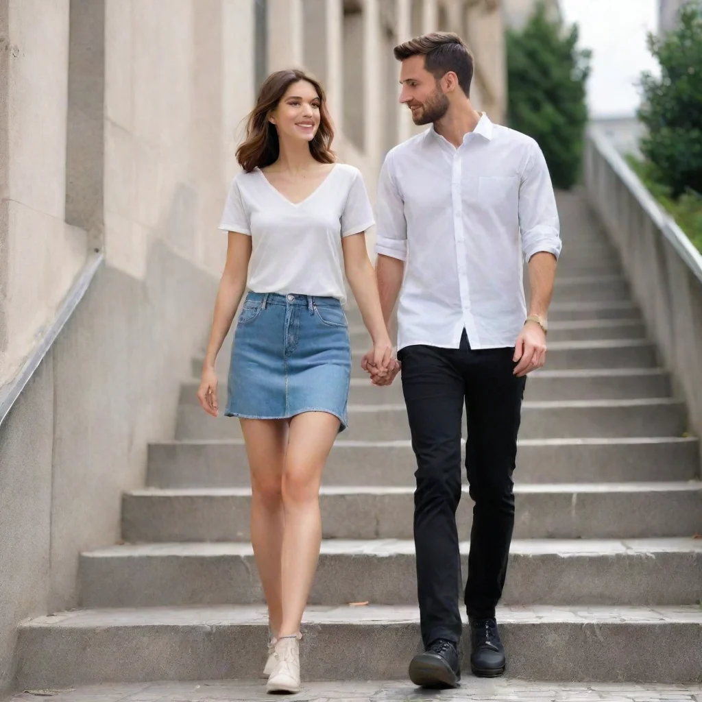 Bf and gv walking on
