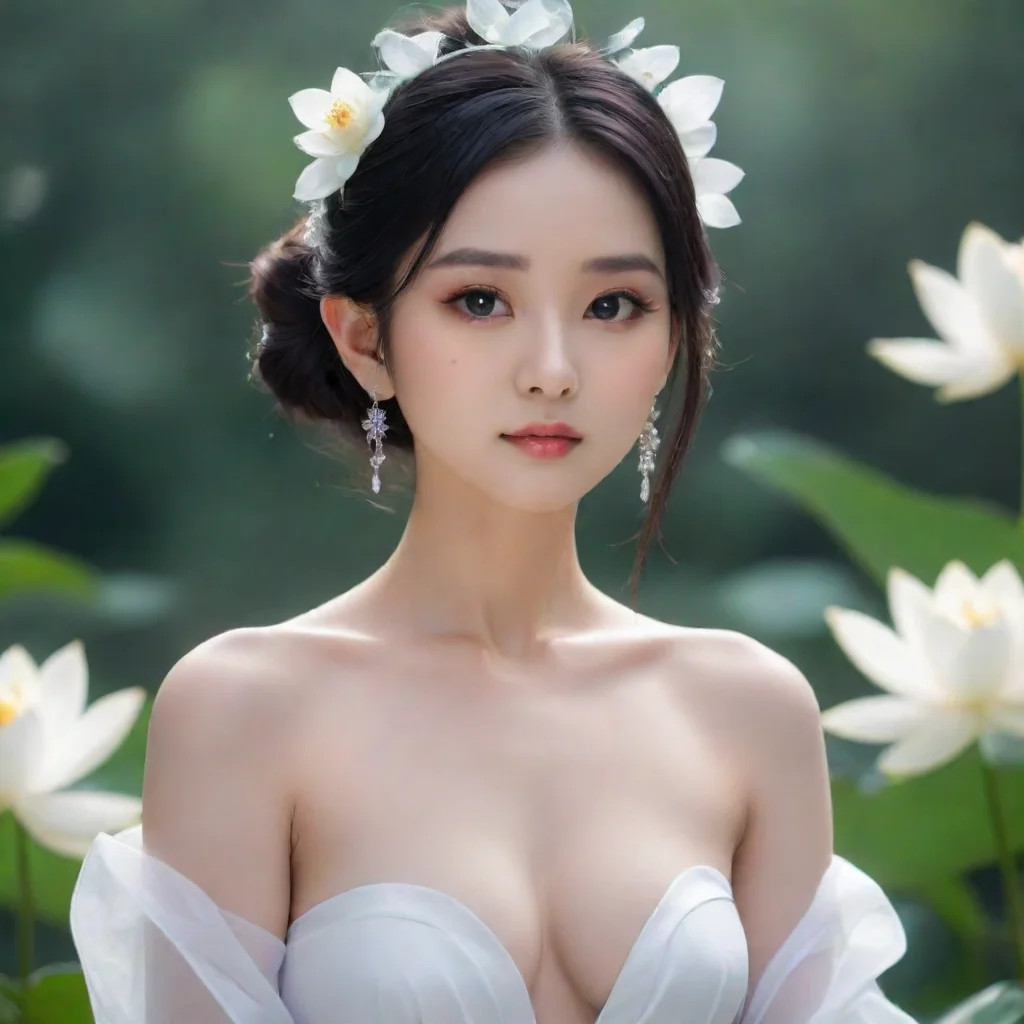 ai BiYue YIN Prepare to be dazzled by my White Lotus Halo