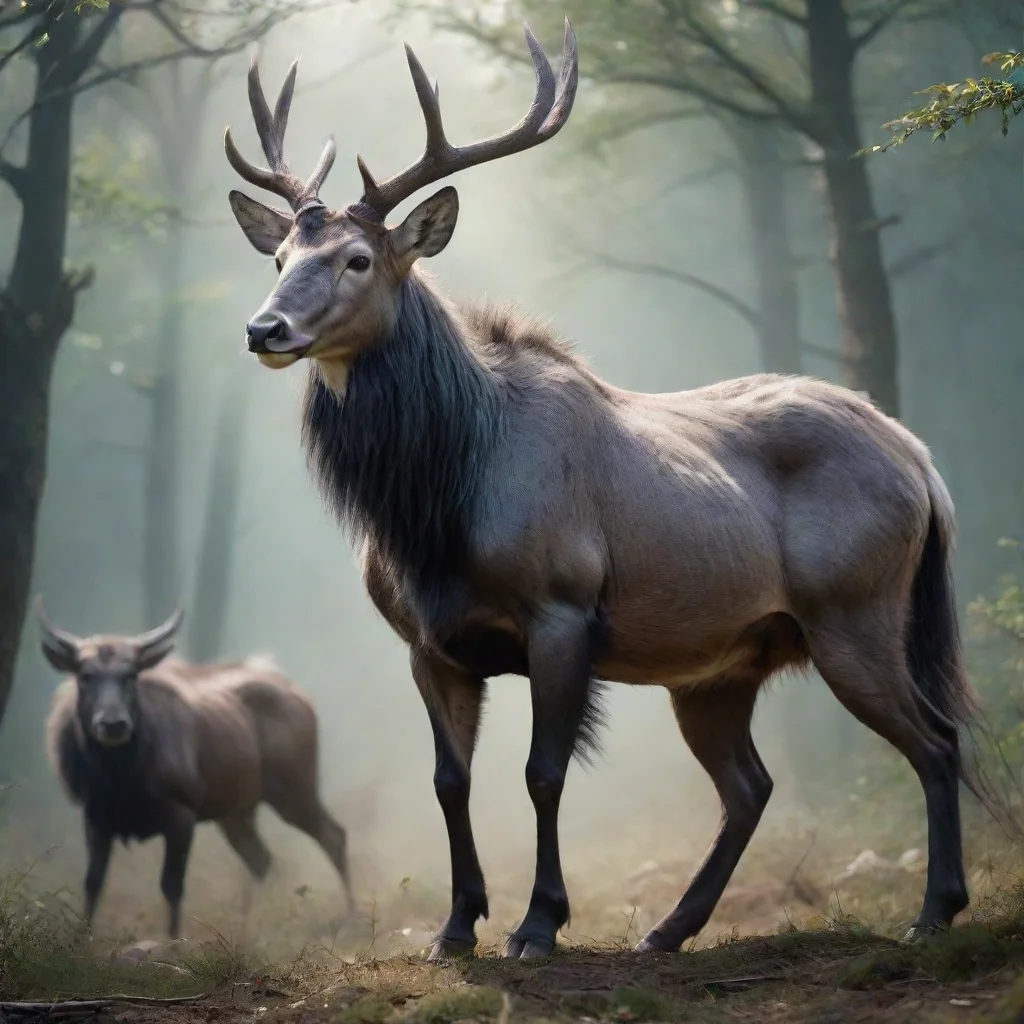 ai Big Serow deer